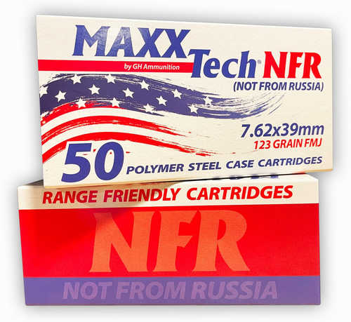 MAXX 7.62X39 123 FMJ Steel 50/10